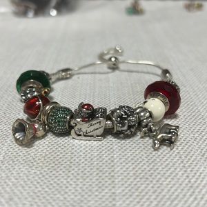 Pandora Christmas bracelet